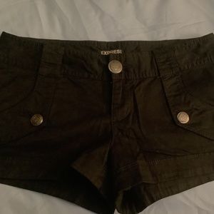 Express black shorts!